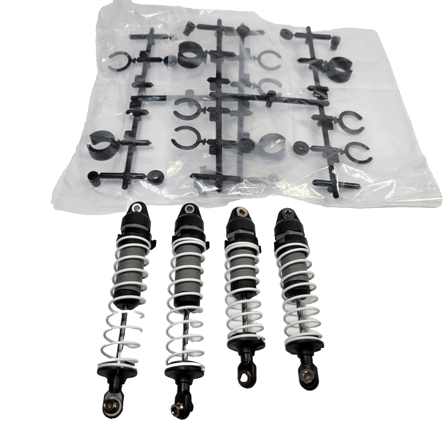 Fits Traxxas Hoss 4x4 VXL Shocks Front / Rear Dampers & springs 90076-4 Stampede