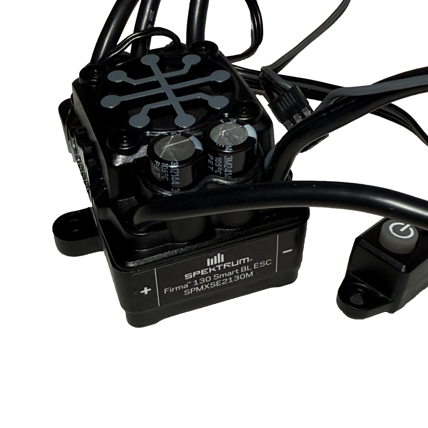 Losi LMT GraveDigger 1/8 2.0 2800KV Motor & 130A Smart 2-4s ESC Spektrum Firma