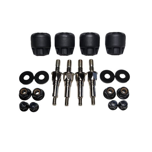 Arrma Notorious 6s V6 BLX Front Rear EXB Shock Standoffs Nuts 6S Kraton Mojave