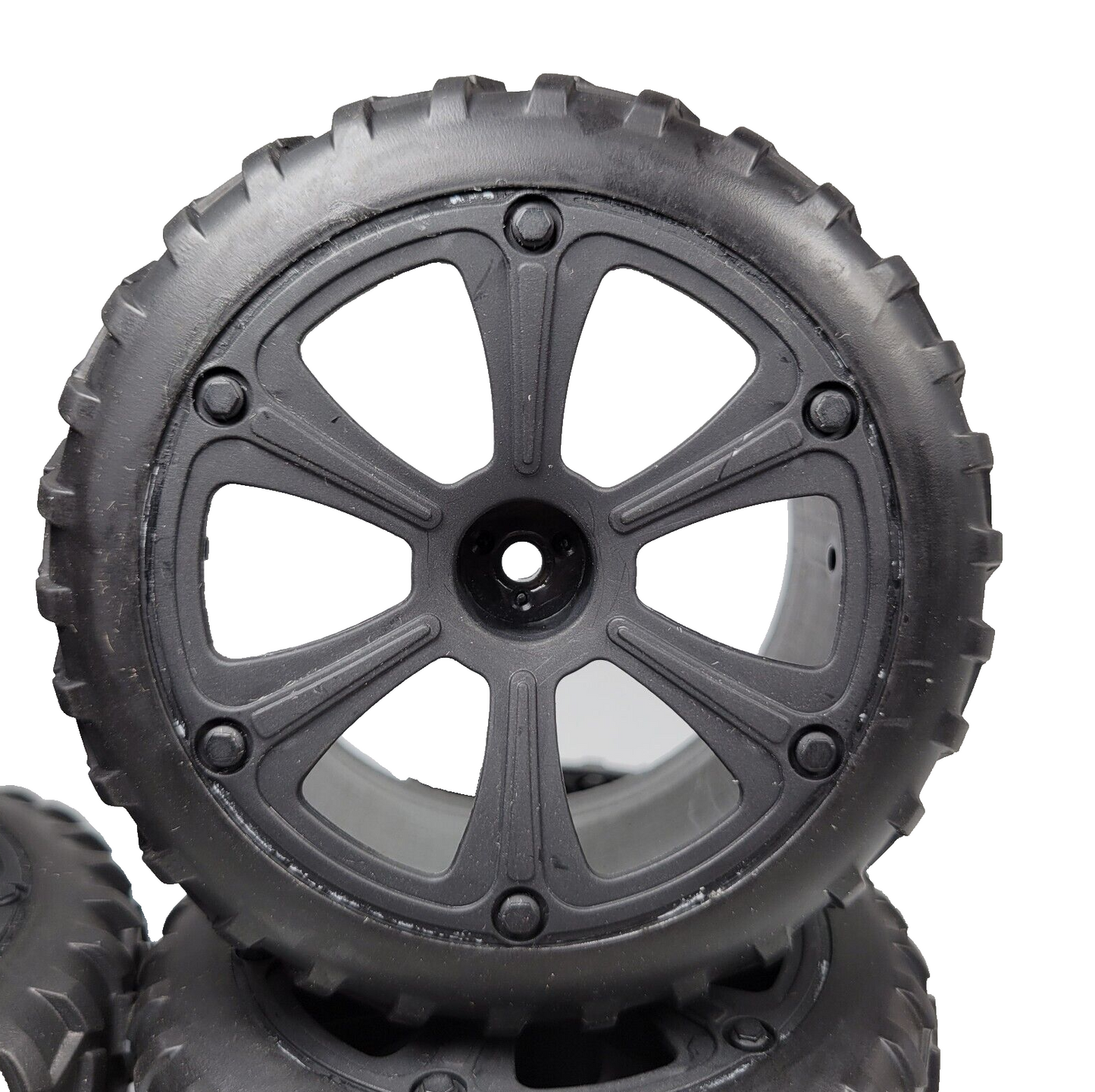 Redcat Racing Piranha-TR10 Wheels And Tires BS711-002 Blackout SC / SC Pro