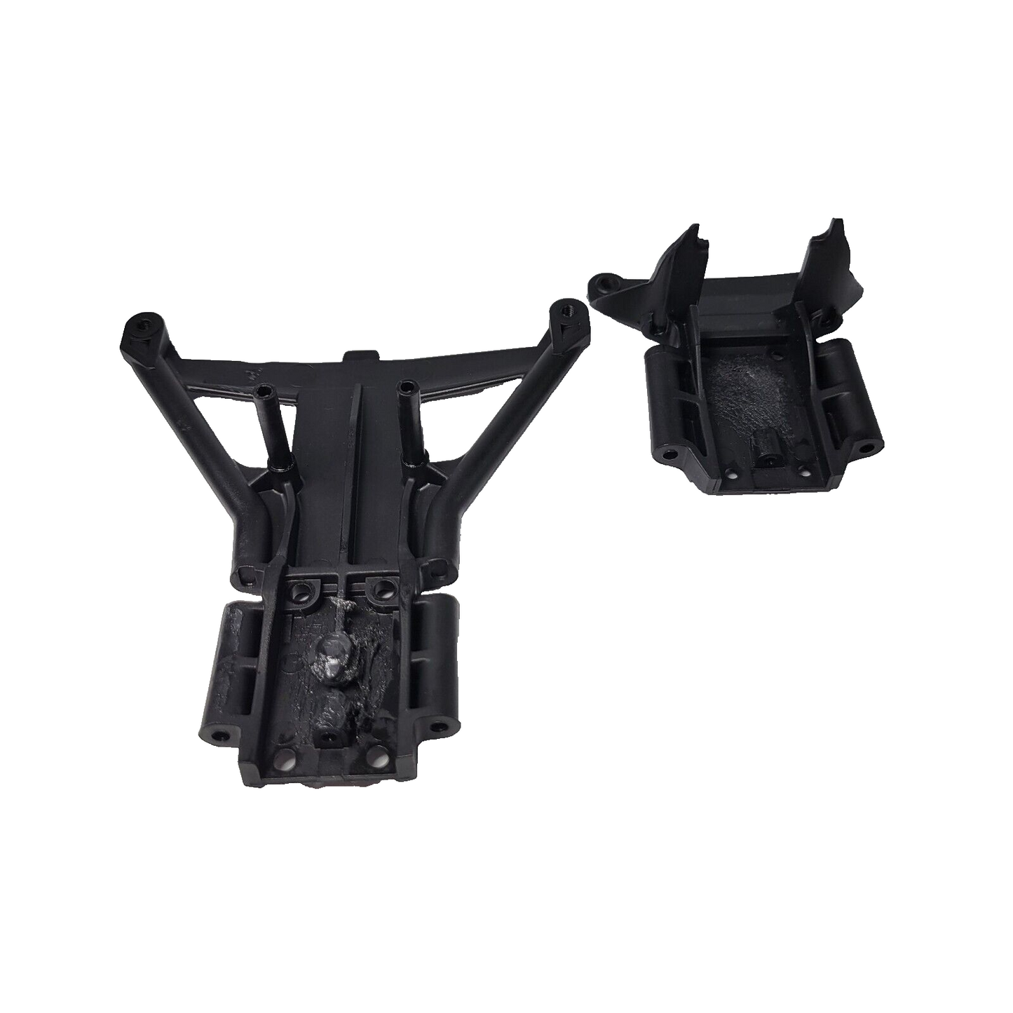 Fits Traxxas Slash Ultimate 4X4 VXL Front Rear Bulkhead Skid Plates LCG Chassis