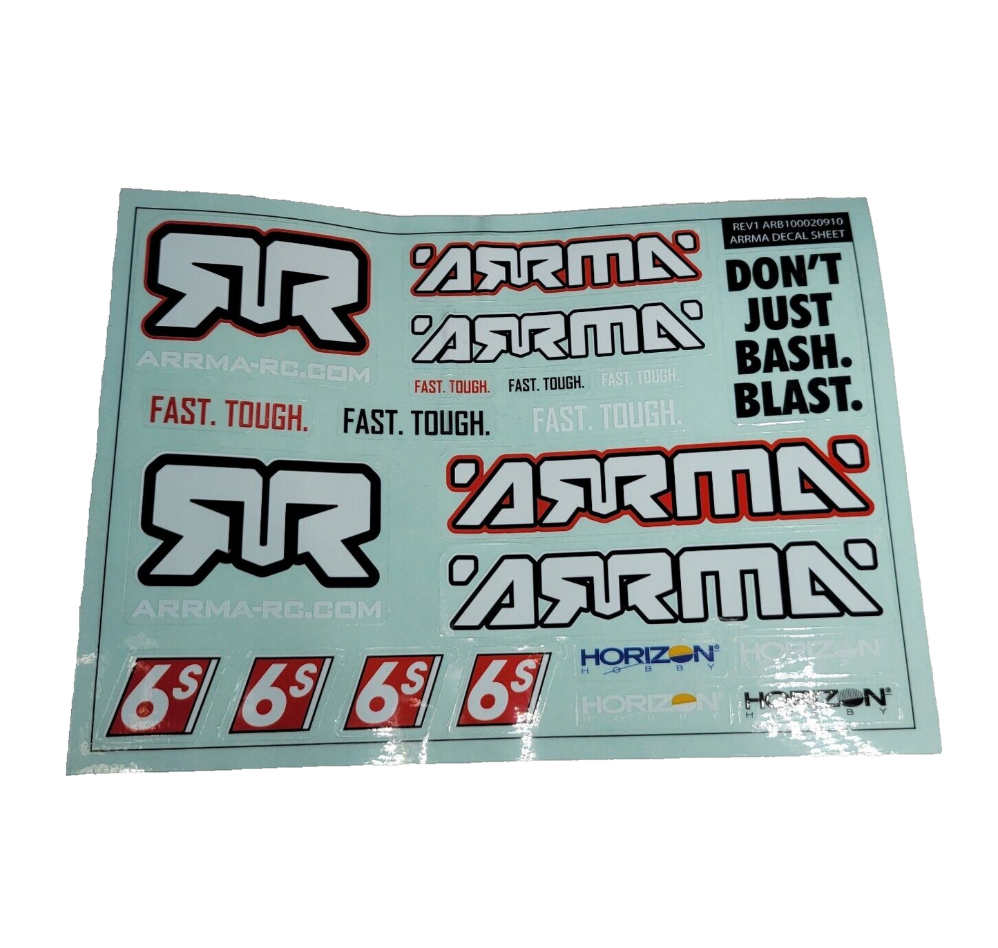 Arrma Fireteam 6s BLX Body Shell Roll Cage Panels Guards Painted White Camo