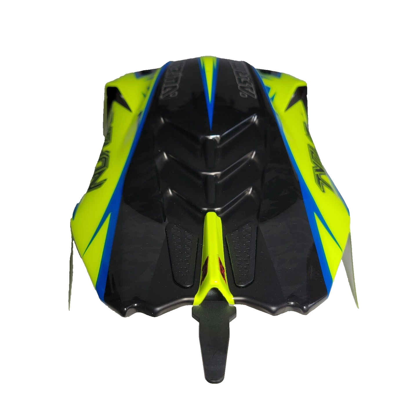 Arrma Typhon 223s BLX V4 Clipless Body Factory Painted Yellow Black Blue 1/8th