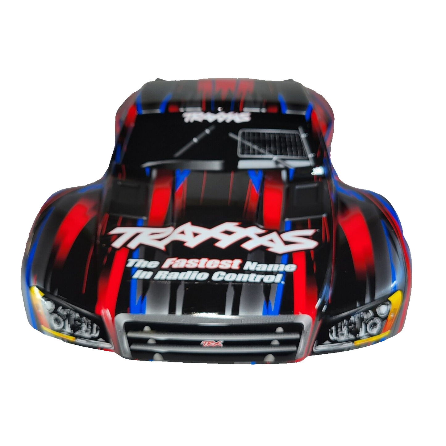 Fits Traxxas Slash 4x4 BL-2s Red Black Body w/ Clipless Mounts 4wd 2wd VXL XL5