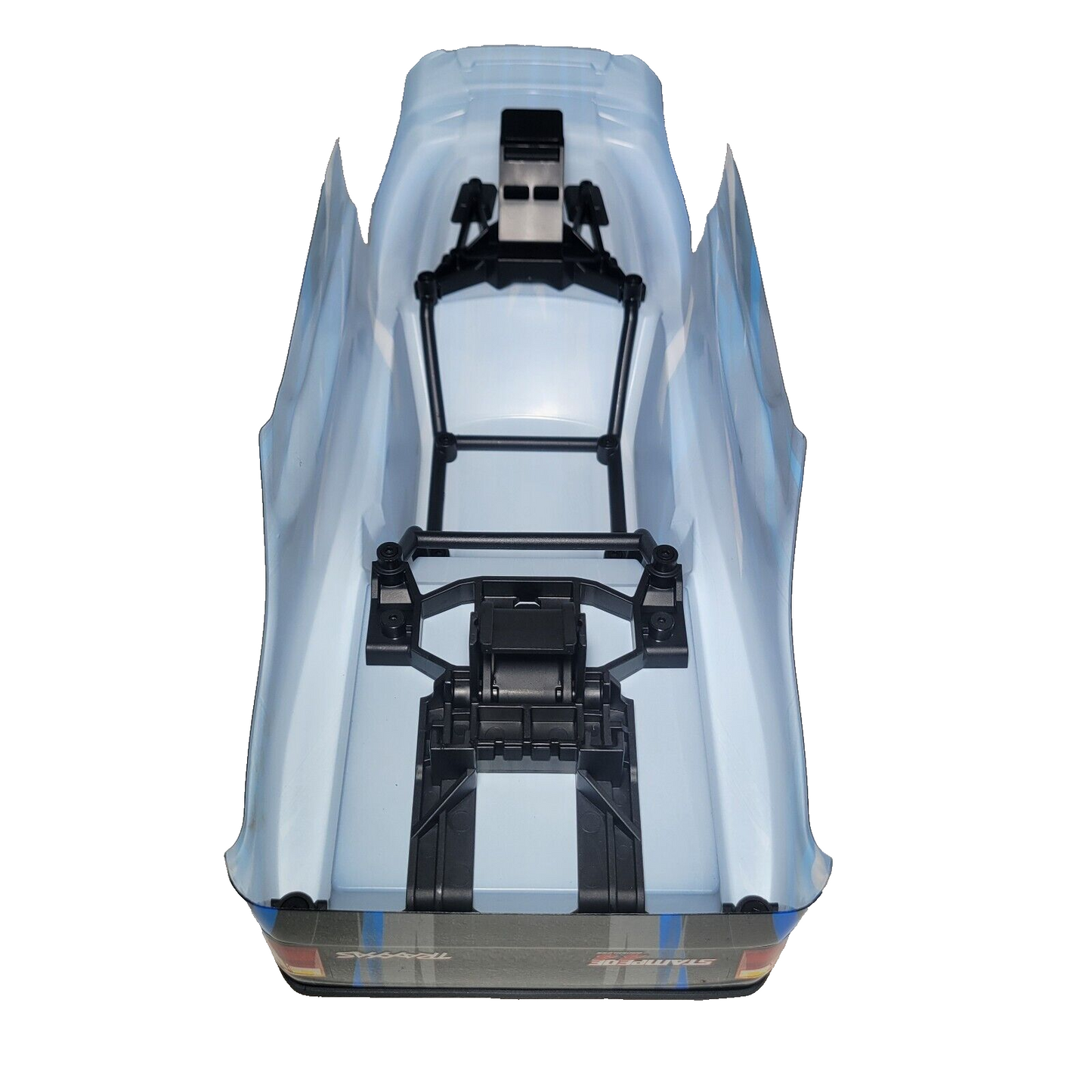Fits Traxxas Stampede 4X4 BL-2s V2 Blue Black Body Clip-Less Support Mount VXL