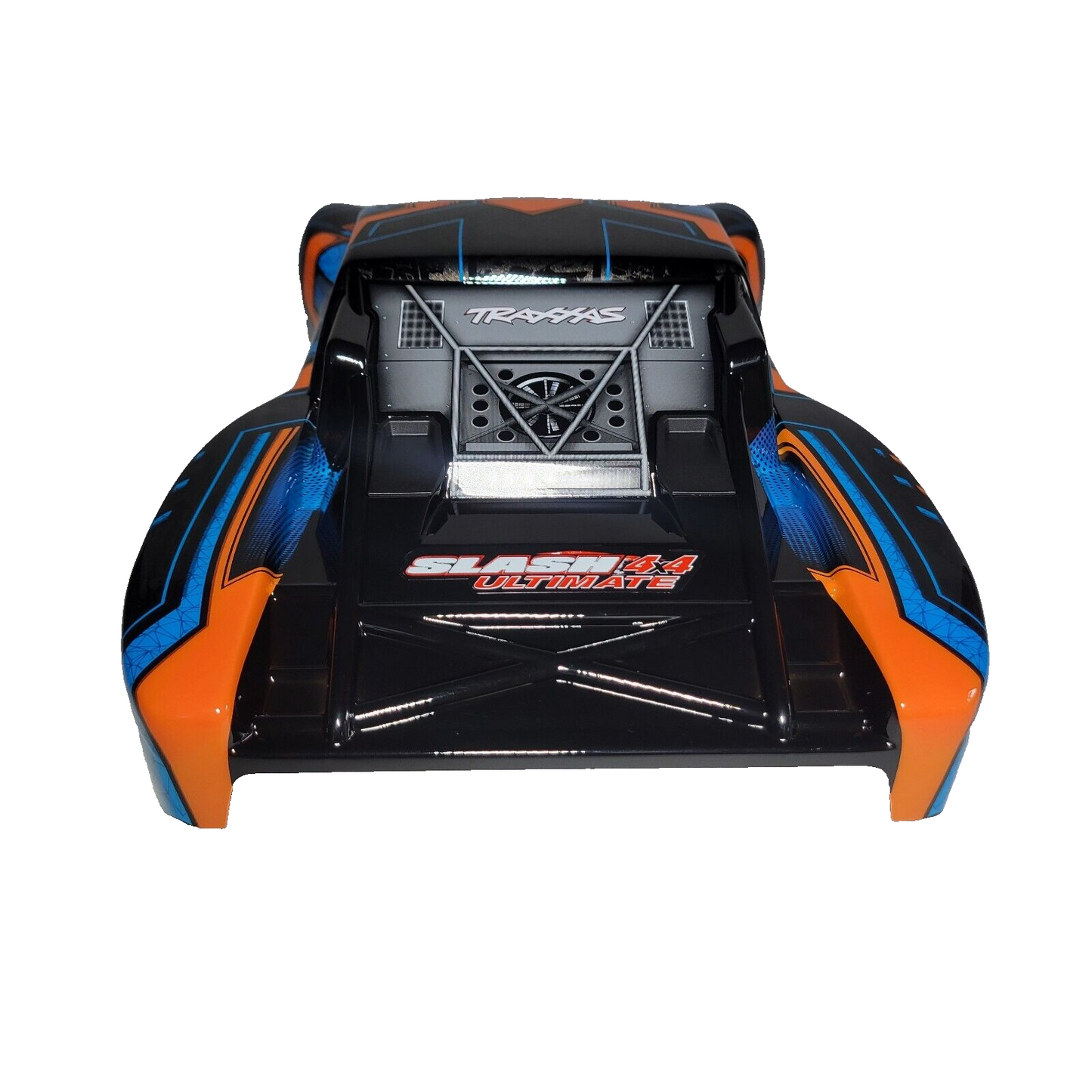 Fits Traxxas Slash Ultimate 4x4 Orange Blue Clipless Body w/ Mounts VXL / 2wd