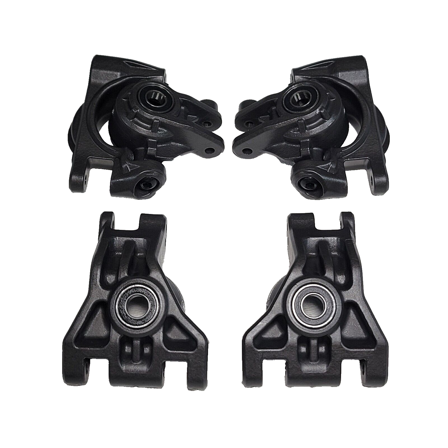 Fits Traxxas Stampede 4X4 VXL HEAVY DUTY Axle Carriers Steering Blocks Knuckles