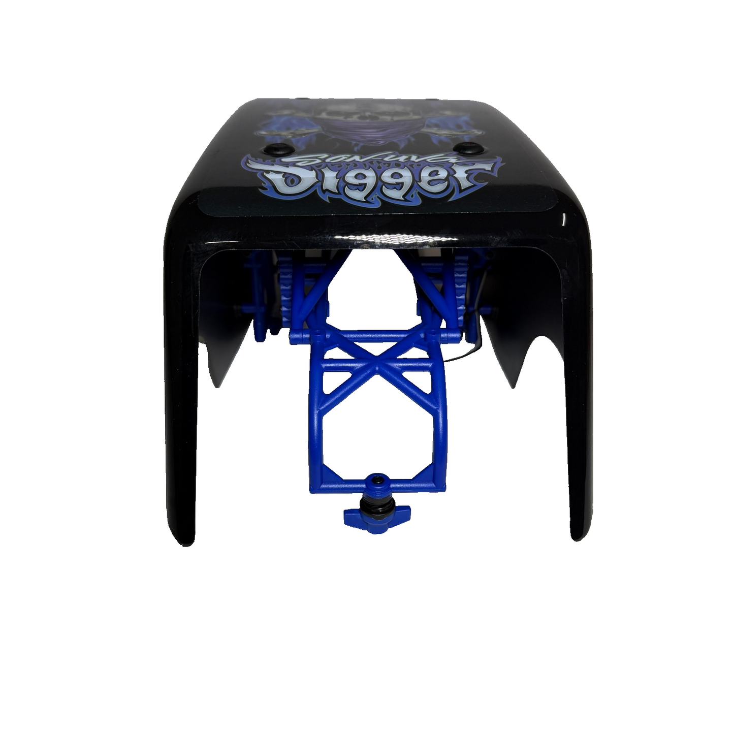 Losi LMT SonUva Digger 2.0 1/8 Body Factory Painted Shell With Cage & LED Lights