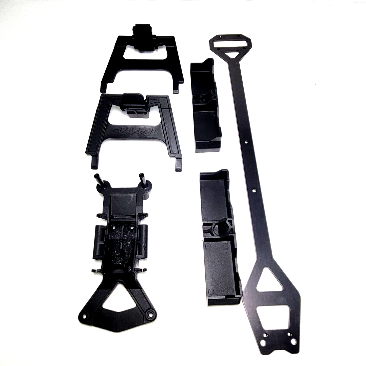 Fits Traxxas XO-1 Spitter Chassis Guards Brace Plastics bulkhead holddown Set