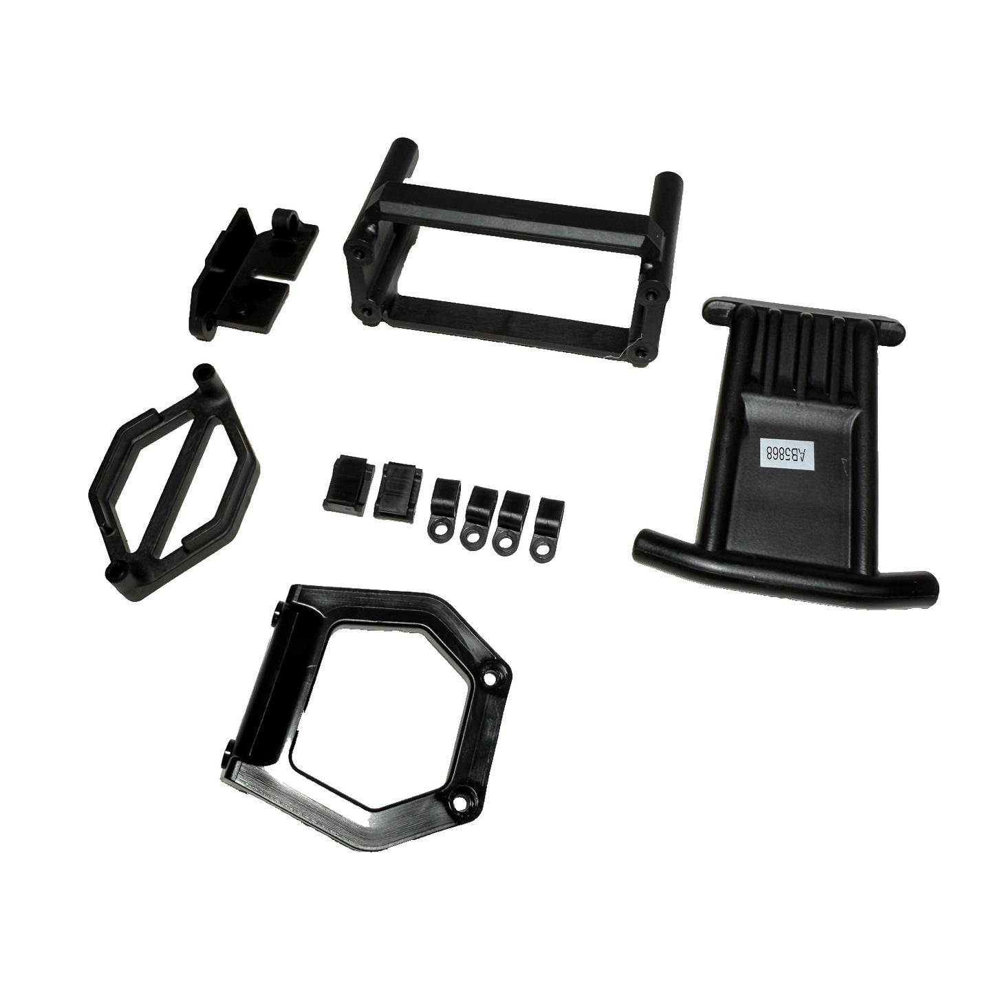 Losi 8ight-X Super Lasernut Chassis Guards & Brace Battery Tray Servo Esc Mount
