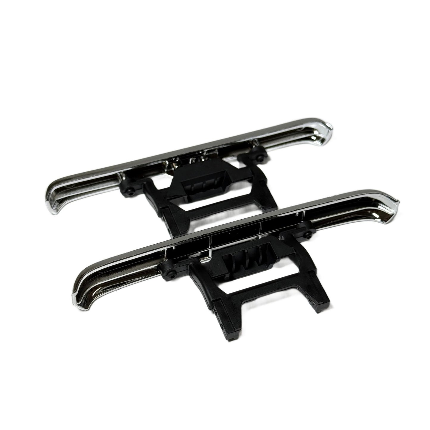 Fits Traxxas Trx-4M High Trail K10 Bumpers Chrome Tow Hitch & Mounts 1/18
