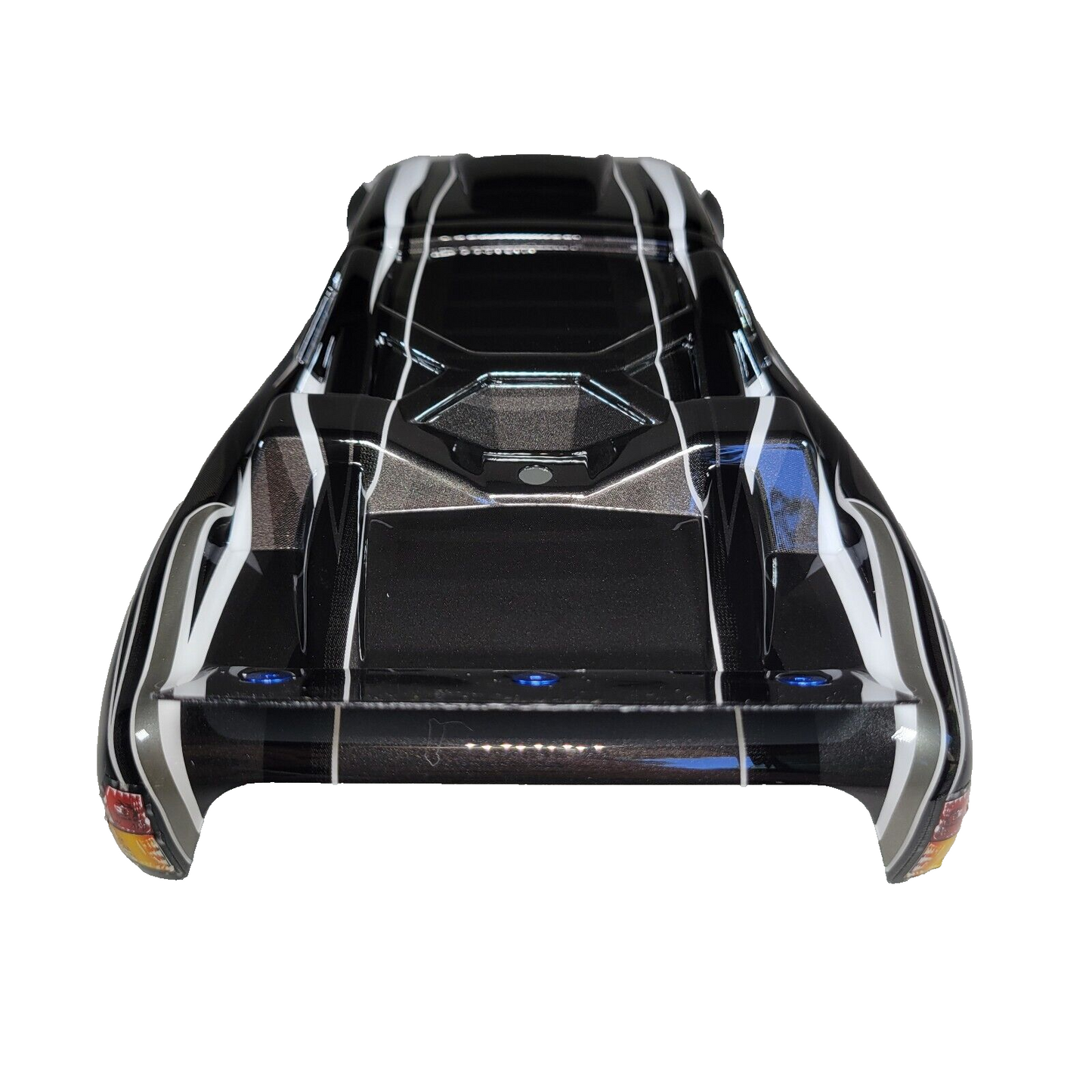 Fits Traxxas 2wd Rustler Black White Factory Painted Body Decals XL-5 / VXL