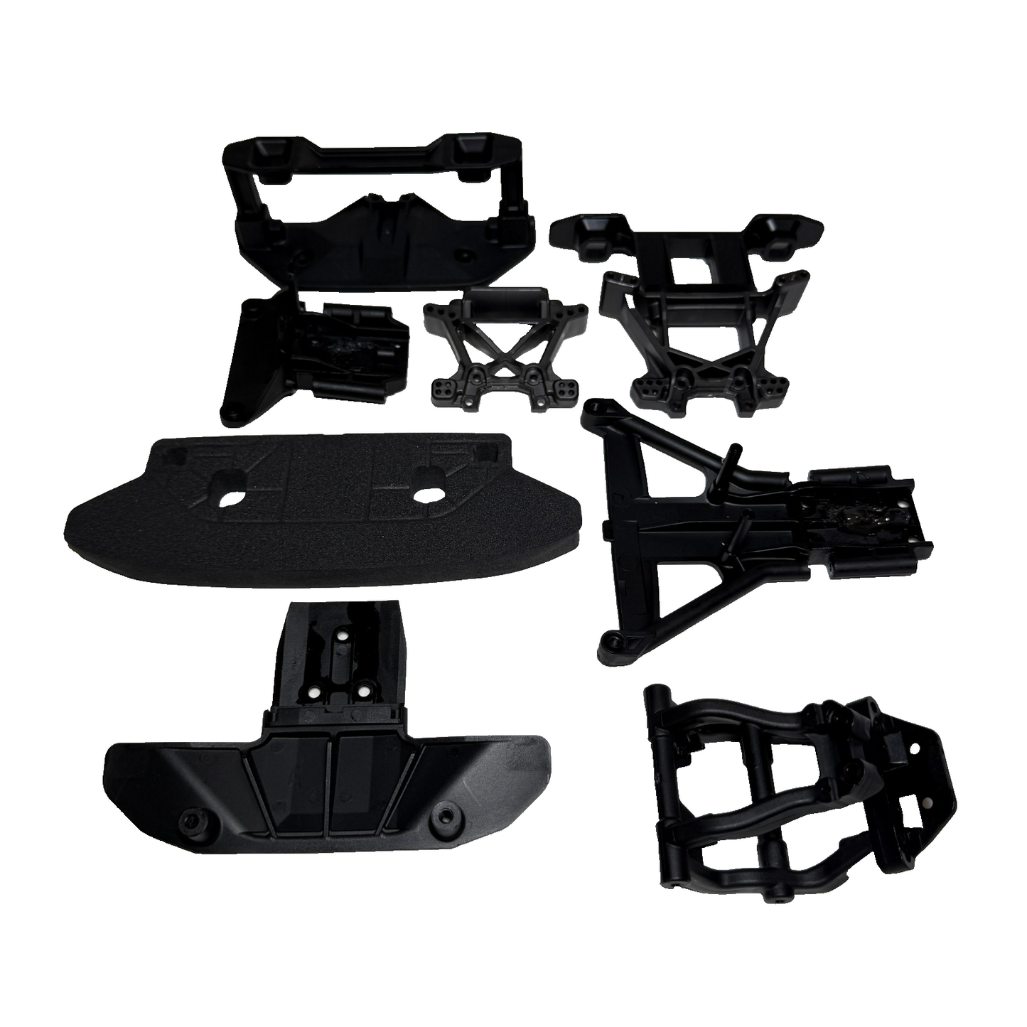 Fits Traxxas Rally 4x4 VXL Bumpers Foam & Bulkheads Shock Towers Front & Rear
