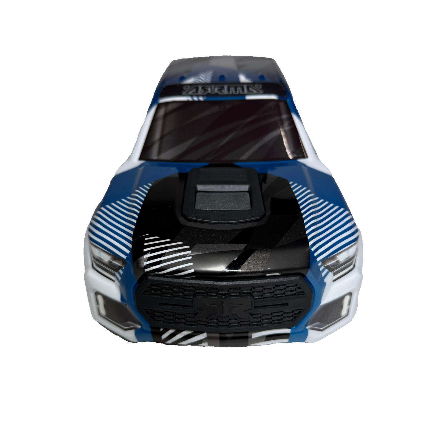 Arrma Granite 4x4 223s V4 CLIPLESS Body Shell Blue Black White Factory Painted
