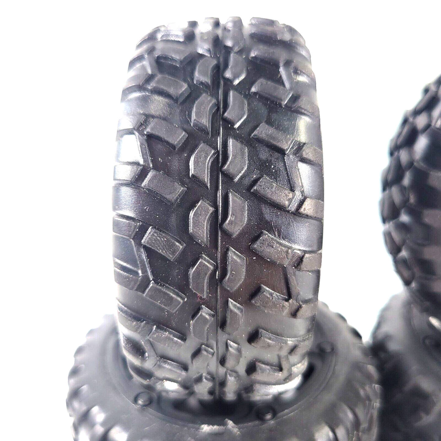 Redcat Racing Blackout SC Pro Short Course Wheels & Tires Glued 1/10th 12mm Hubs
