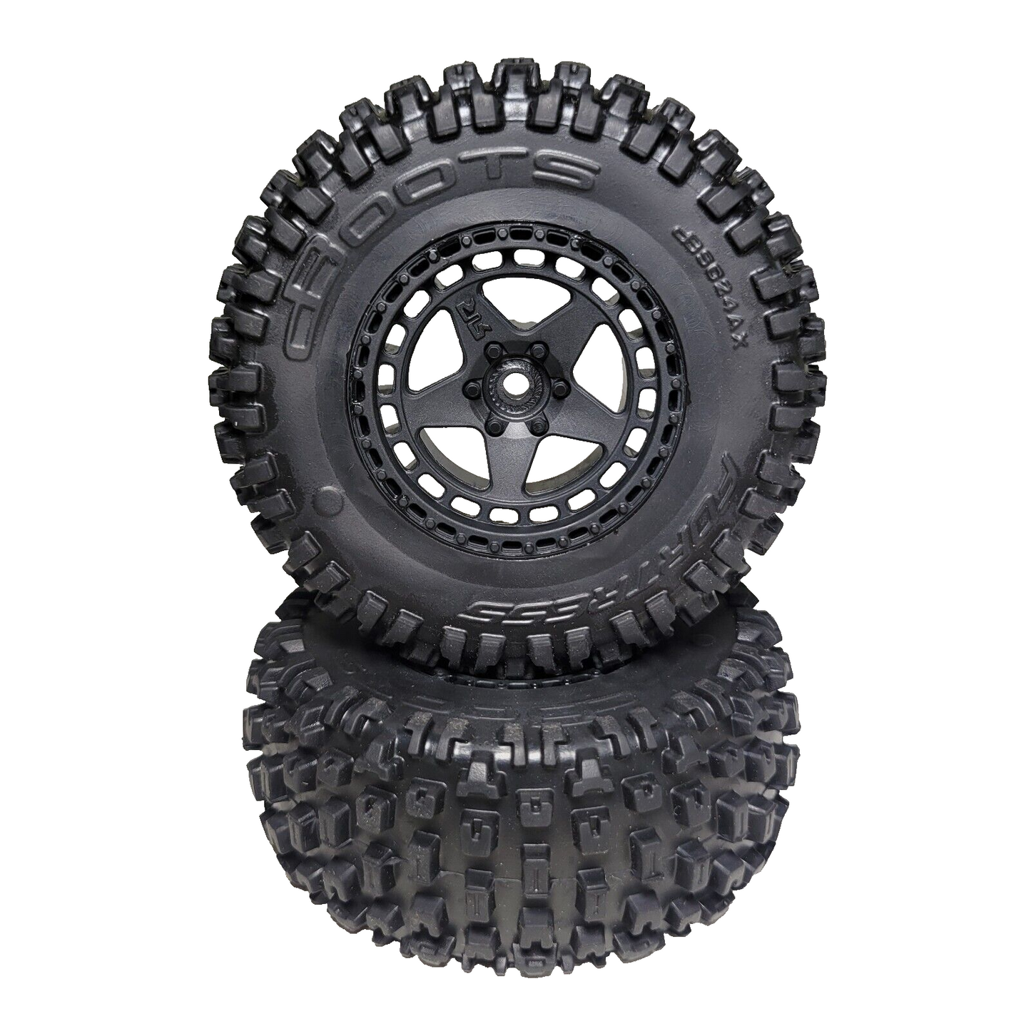 Arrma Fury Tires dBoots Fortress SC Factory Glued & 14mm Wheels ARA550087