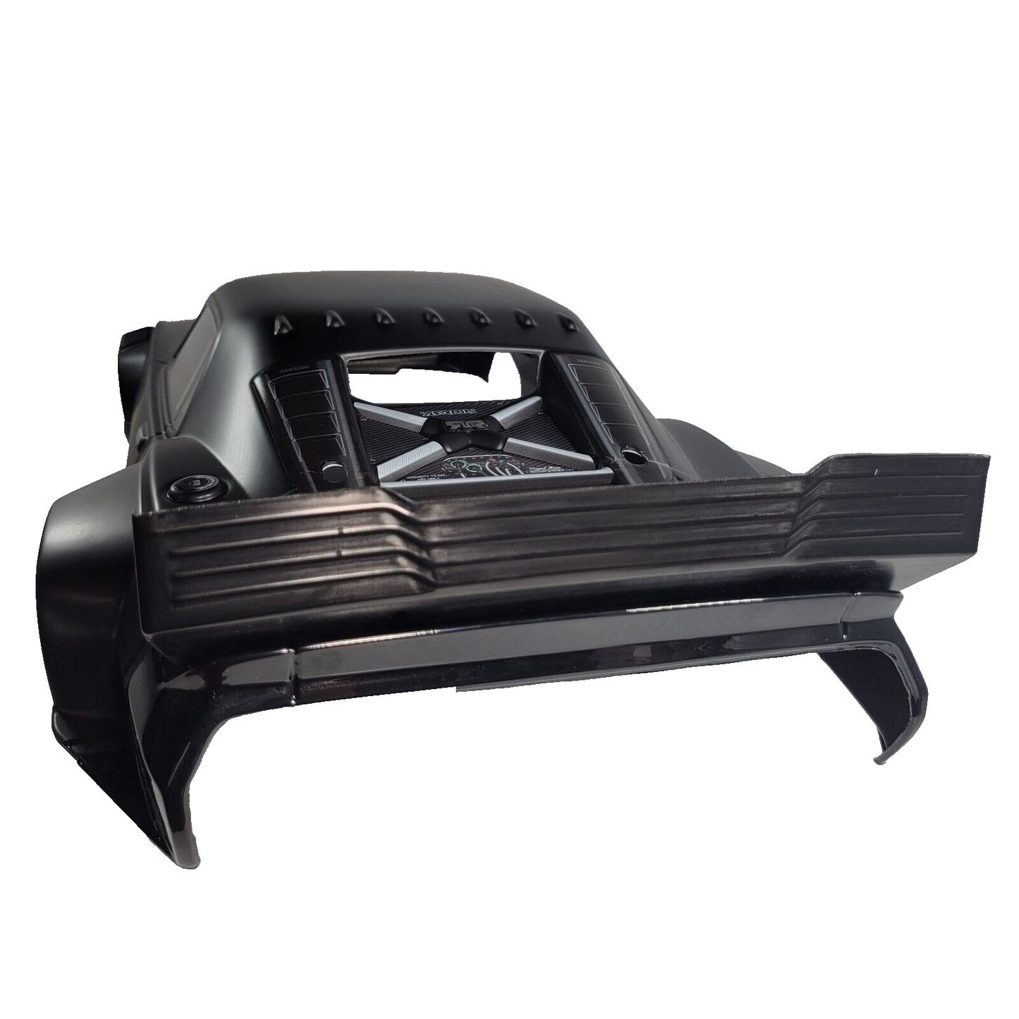 Arrma Felony 6s Body Shell Black Factory Painted Resto-Mod Street Bash Stickers