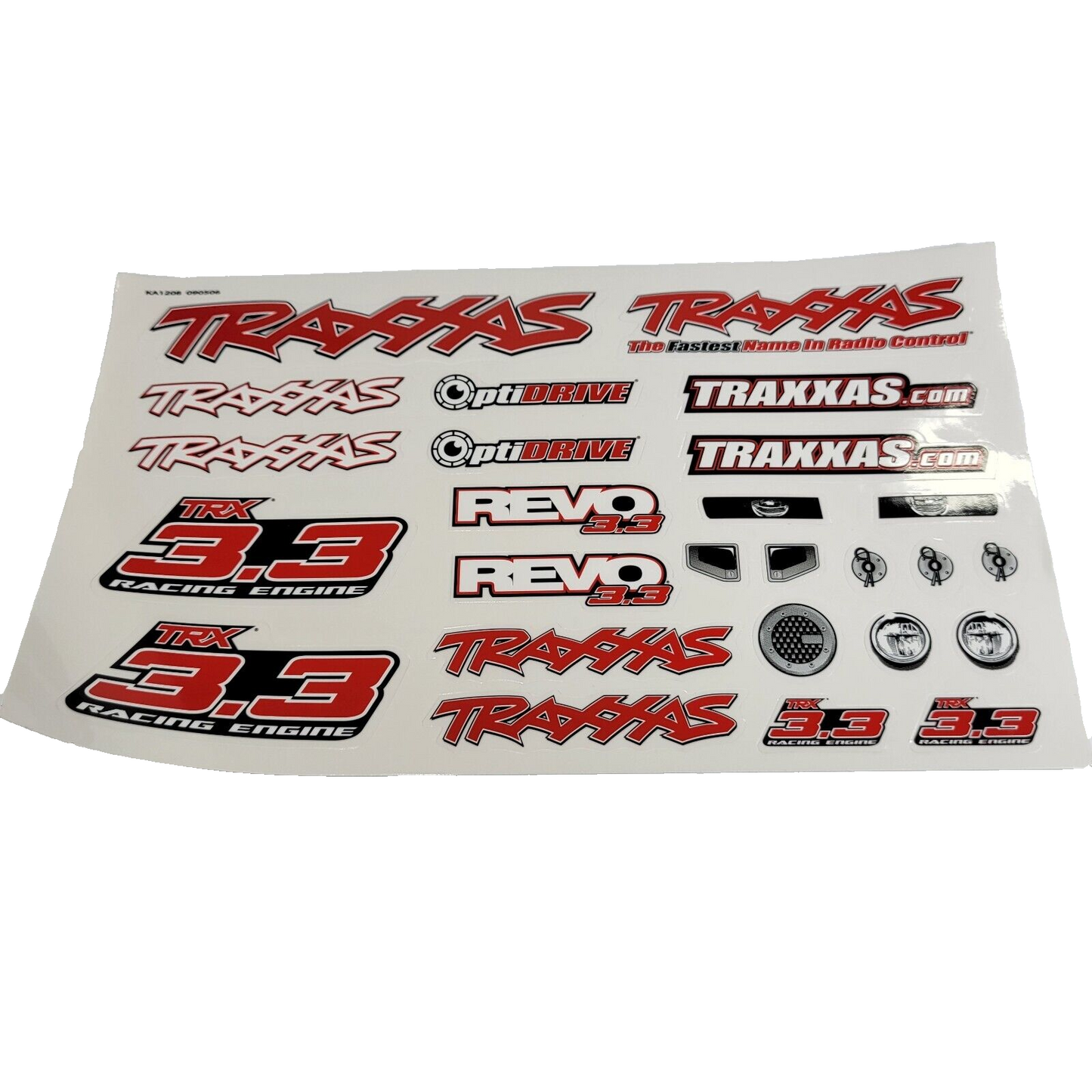 Fits Traxxas Revo 3.3 Body Blue & Black Factory Painted & Decals Nitro