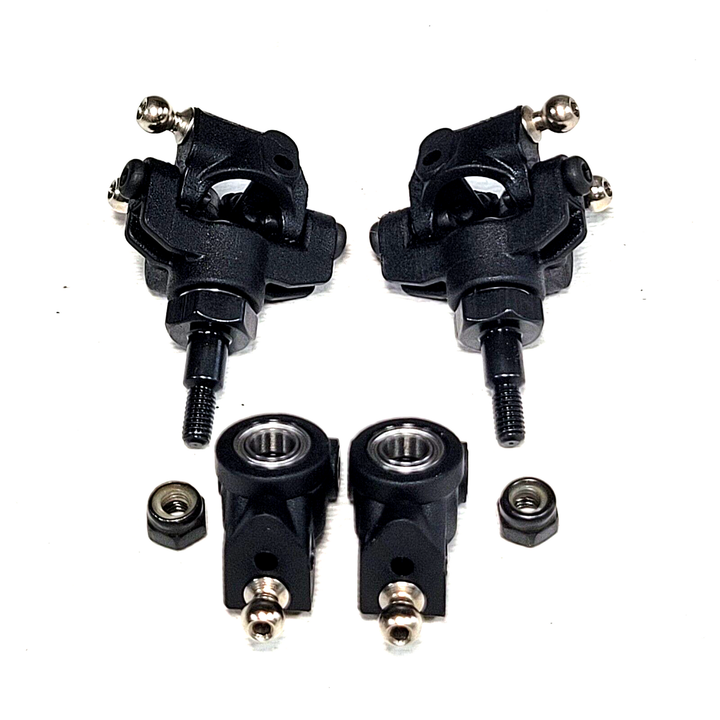 Losi Mini B Pro Knuckles Hub Carriers Caster Block Spindle Bearings Mini T 2.0