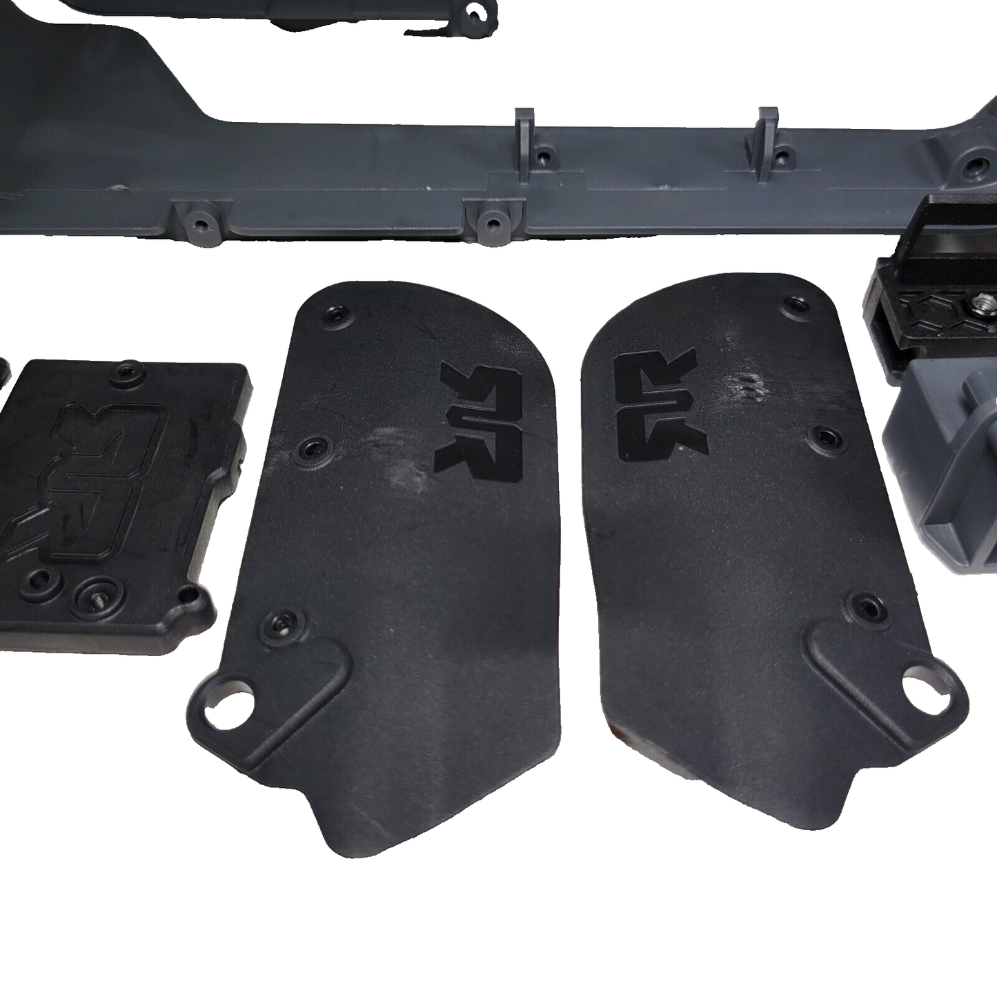 Arrma OUTCAST 4S V2 BLX Chassis Guards Battery Straps Receiver Box Esc Mount