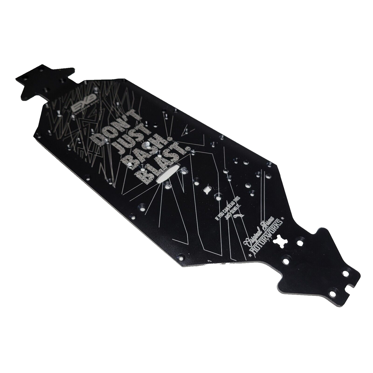 Arrma Notorious 6s V6 EXB Black Aluminum Chassis SWB Outcast Typhon ARA320572