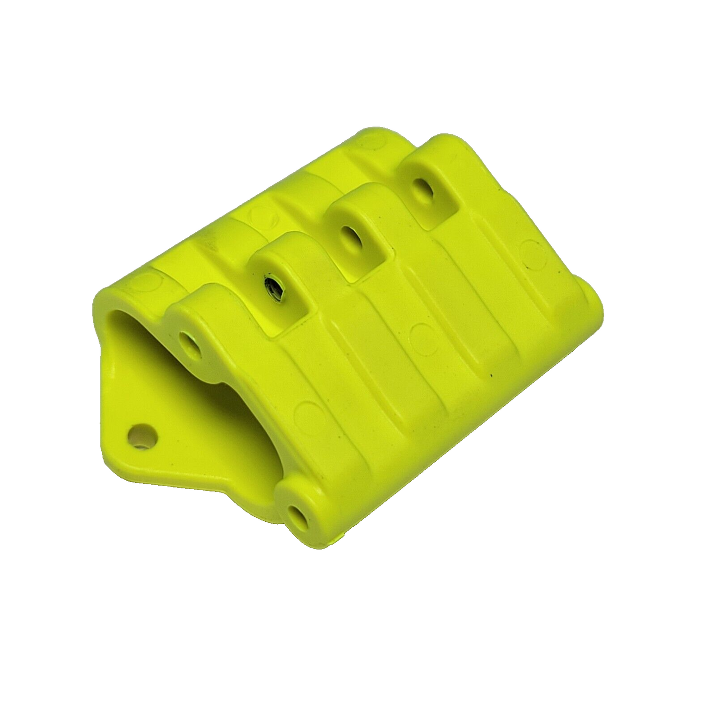 Arrma Gorgon Front & Rear Skid Plates Bumpers Set Yellow Mount Battery Door Tray