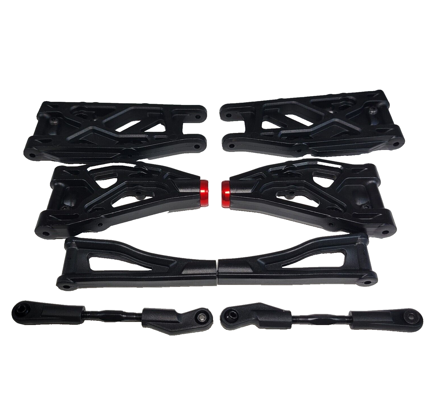Arrma Mojave 6s BLX Suspension A-Arms Lower Upper / Turnbuckles Front & Rear 1/7