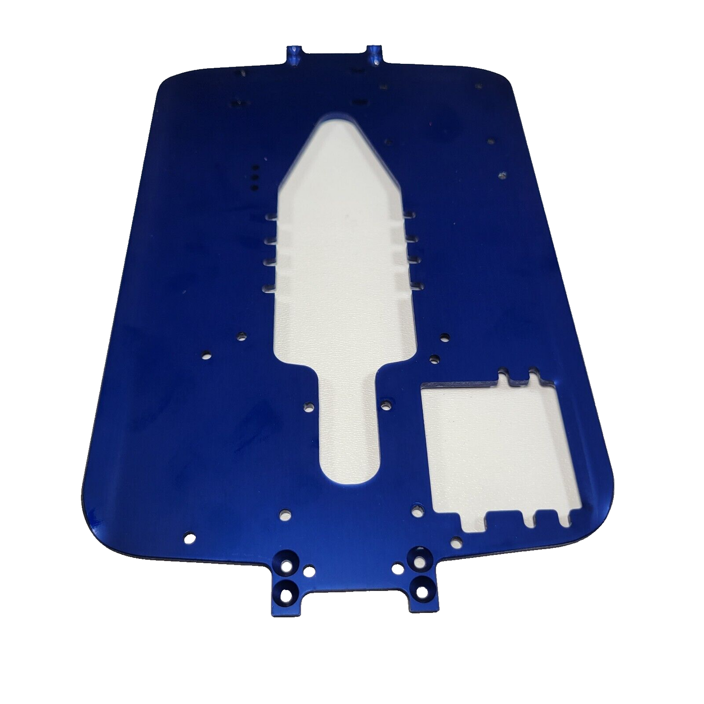 Fits Traxxas T-Maxx 2.5 Blue Aluminum Chassis Plate Braces Servo & Engine Mount