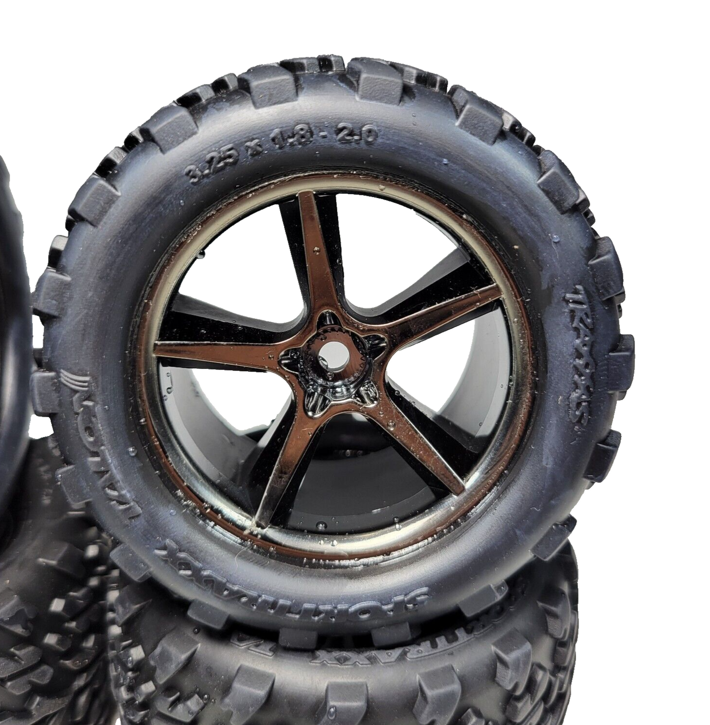 Fits Traxxas 1/16 Brushless VXL E-Revo 7107 Talon Tires & 12mm Wheels Tire Wheel