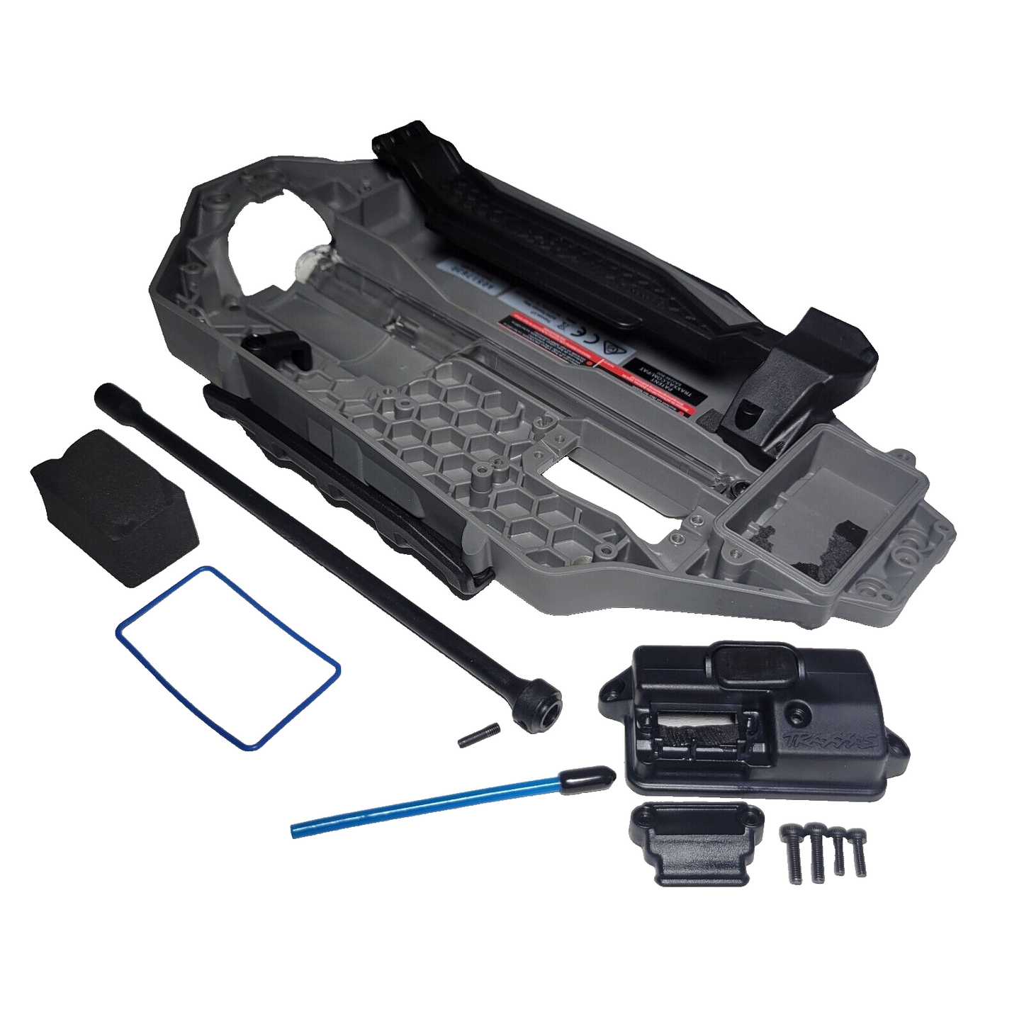 Fits Traxxas Stampede 4x4 BL2s Chassis Receiver Box Driveshaft Cover Battery Bar