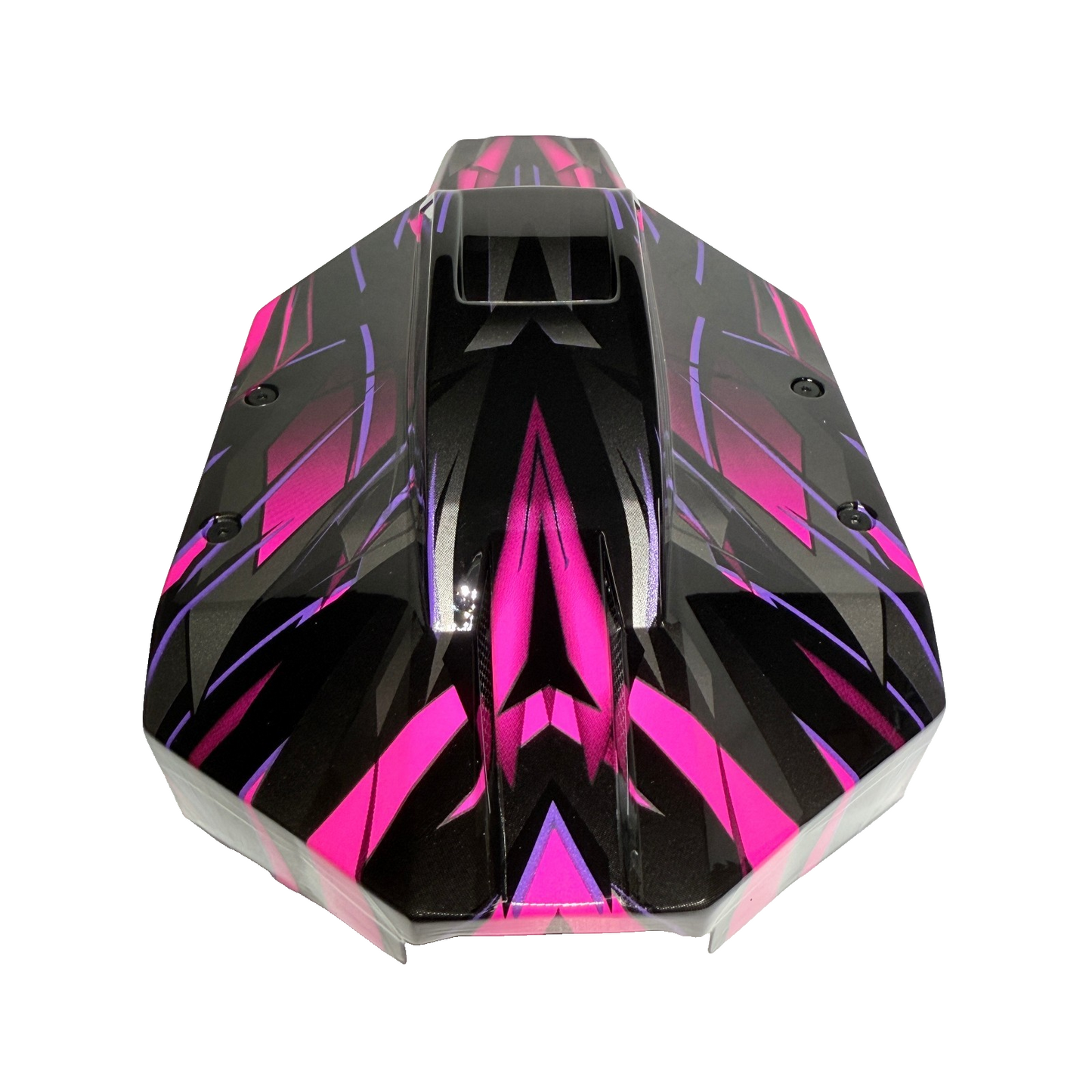 Fits Traxxas Jato 4x4 VXL Clipless Body Factory Painted Pink Black & Decals