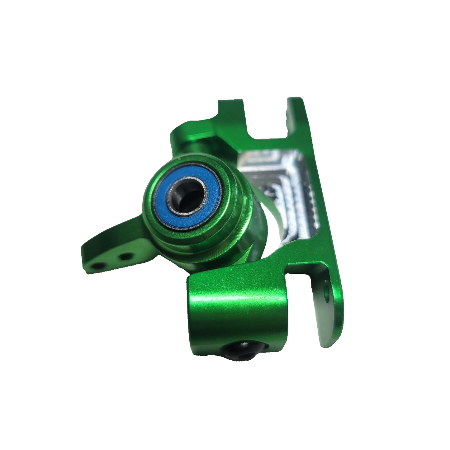 Fits Traxxas Ultimate Rustler 4x4 Green Aluminum Knuckles Hub Bearing Carriers