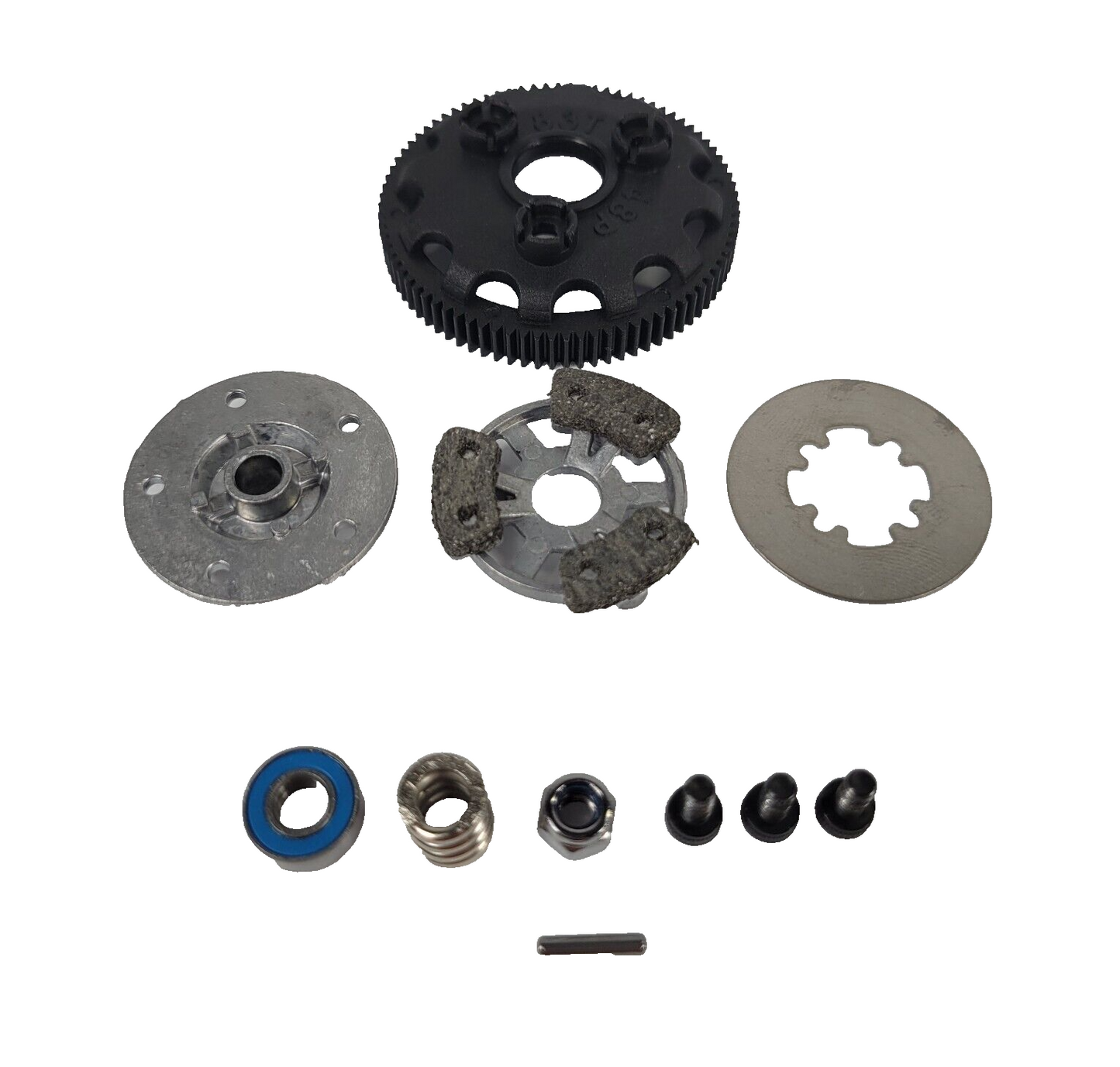 Fits Traxxas Bandit XL-5 Transmission Slipper Clutch 83T Spur Gear 48p Rustler