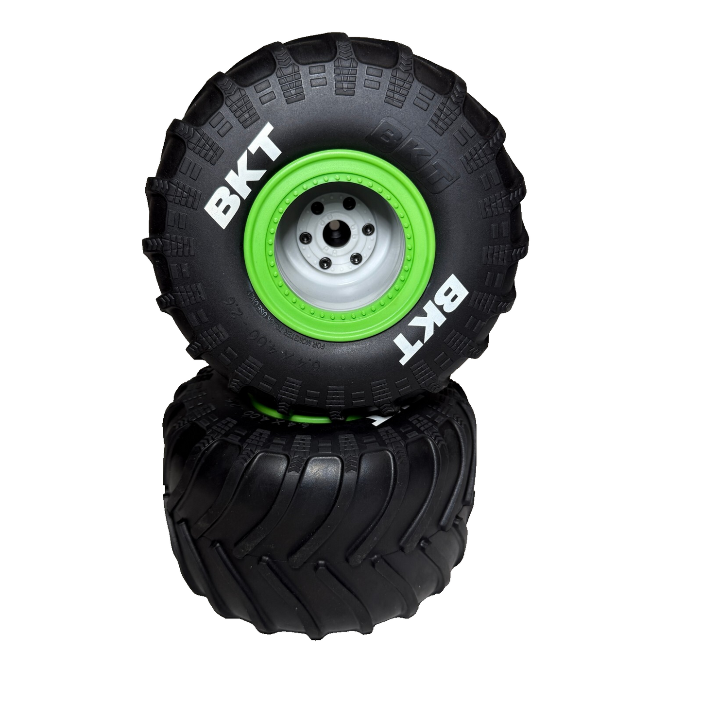 Losi LMT GraveDigger 1/8 2.0 BKT Tires Monster Truck & 17mm Green Wheels
