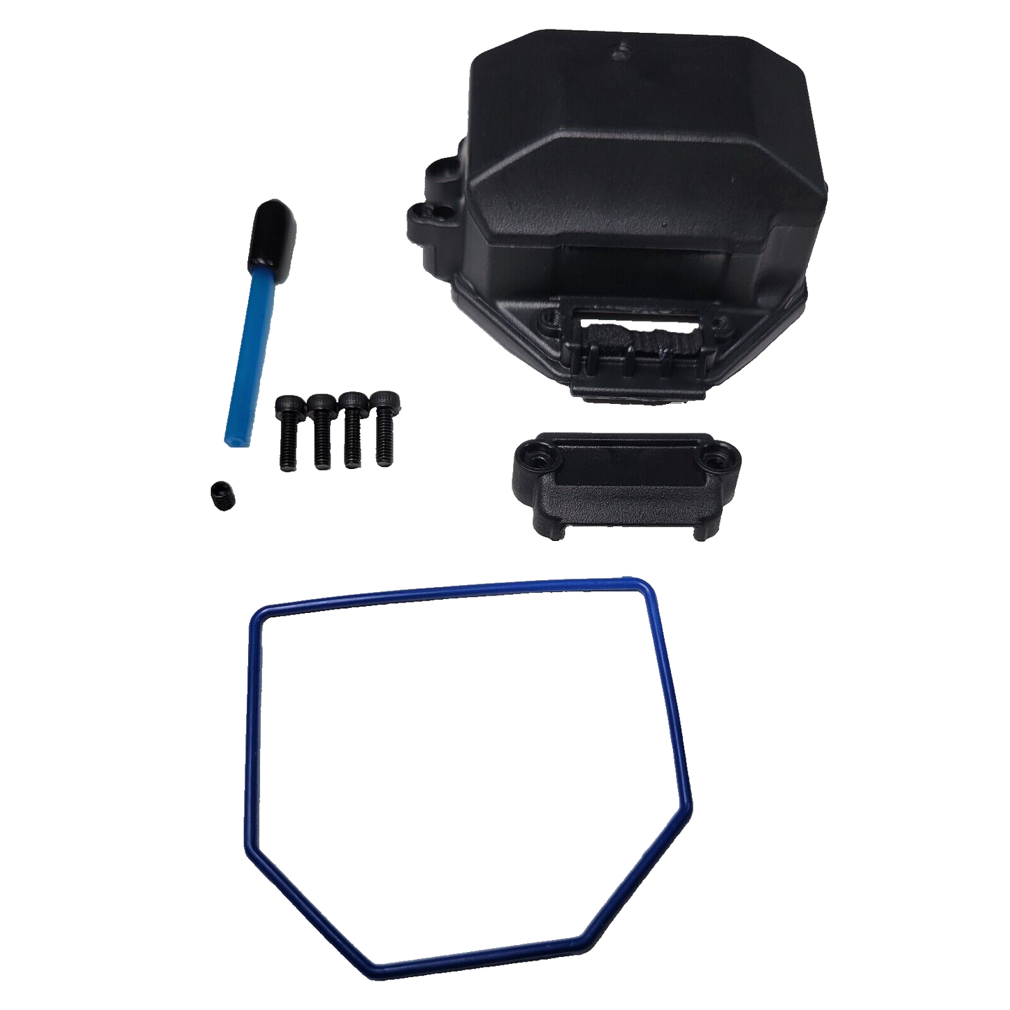 Fits Traxxas E-Revo 1/16 VXL Chassis Receiver Box Doors Skid Plates Servo Guards