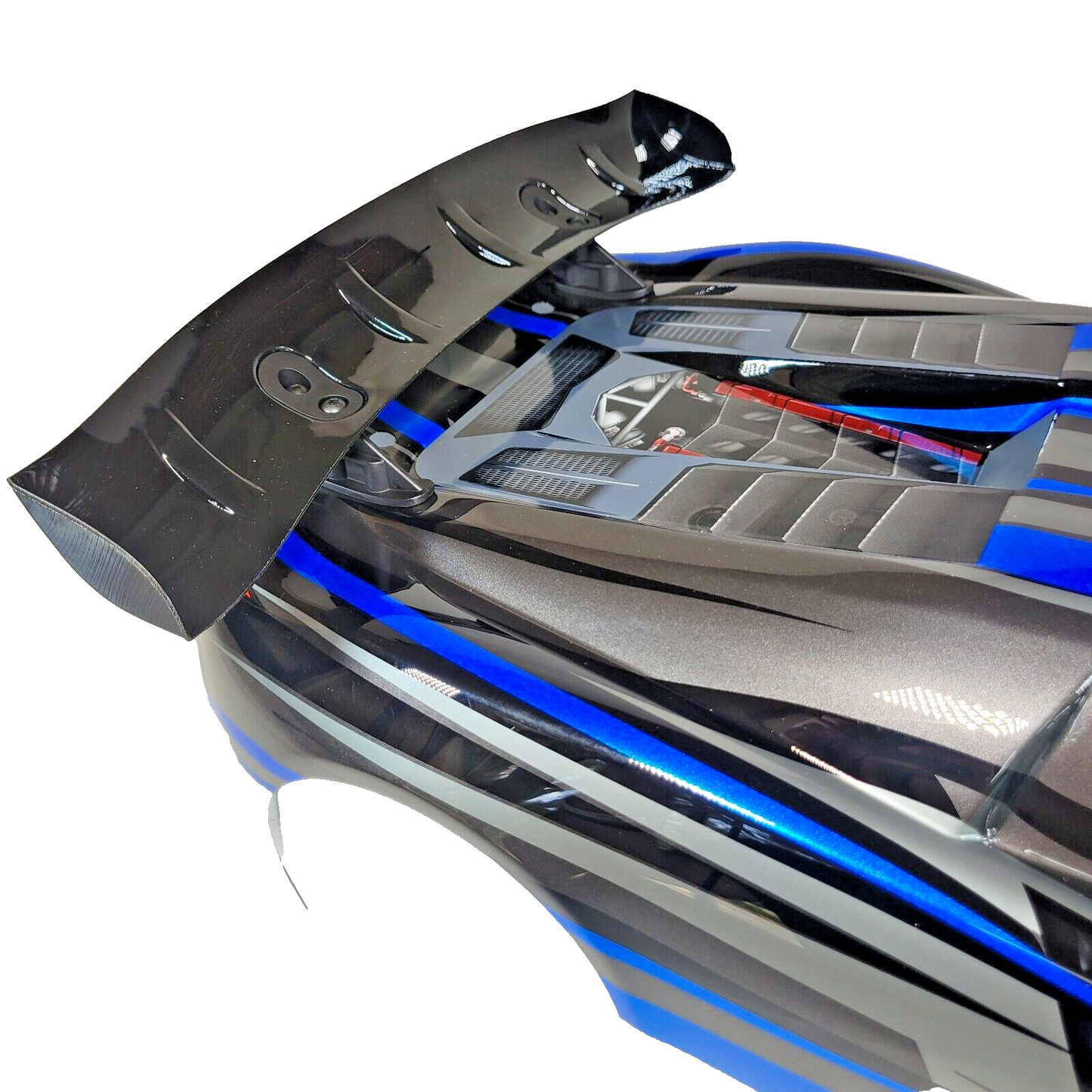 Fits Traxxas XO-1 Body Factory Painted GRAPHIX BLUE 1/7 100MPH 4WD SuperCar