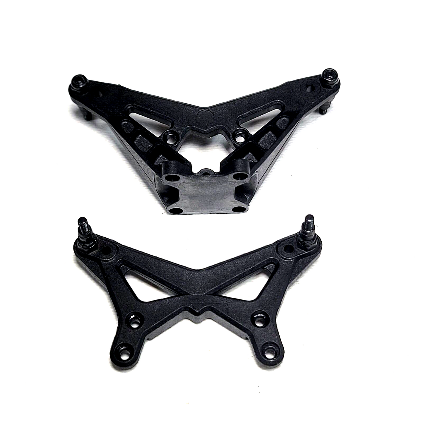 Losi Mini B Pro Shock Towers Standoffs Front & Rear Wing Mount Skid Plate Bumper