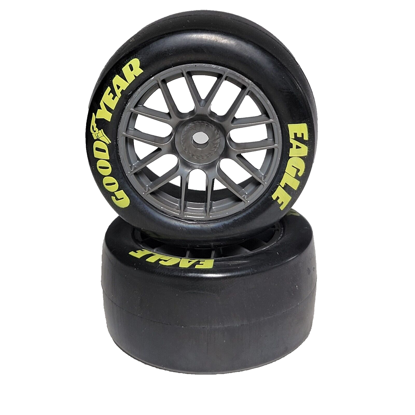 Losi Nascar Grom Tires Medium Goodyear Eagle Factory Mounted / Glued
