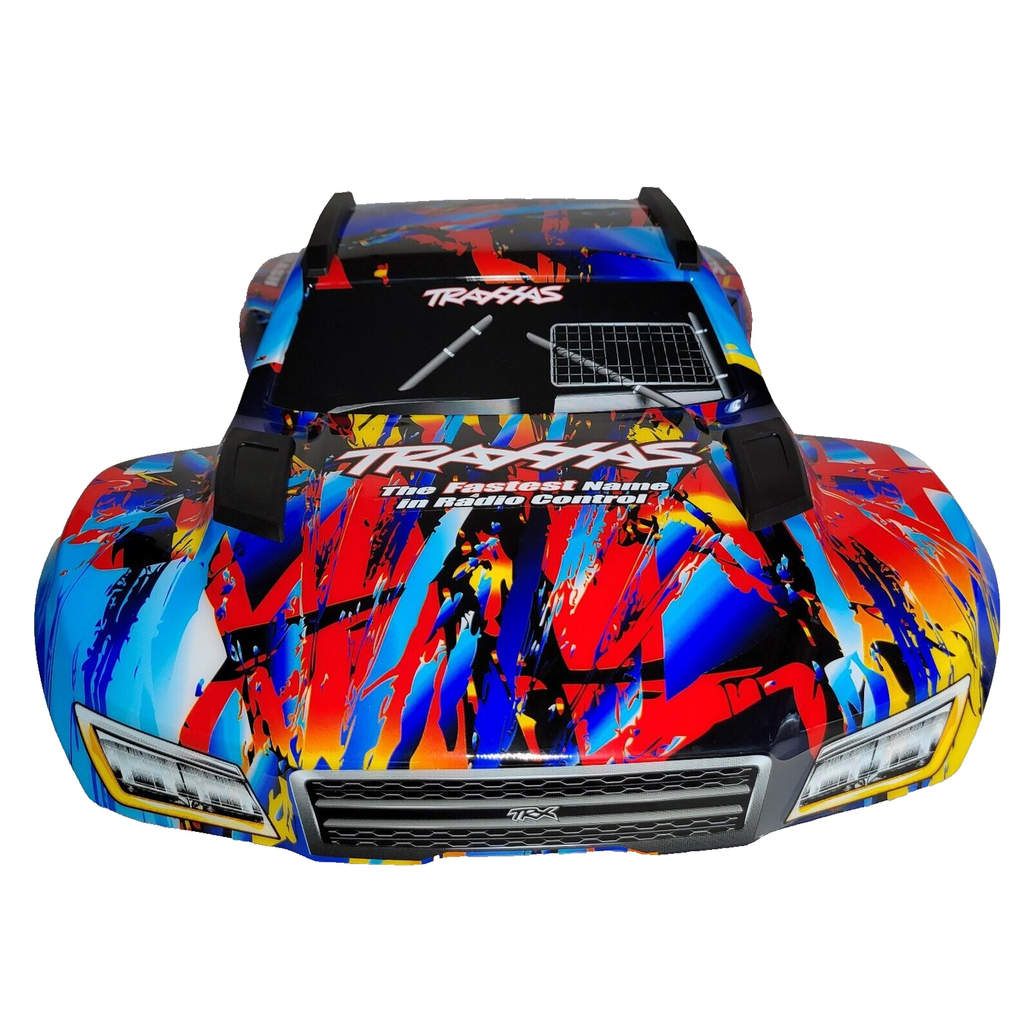 Fits Traxxas Maxx Slash Body Rock and Roll Clipless Factory Painted Decals 10211