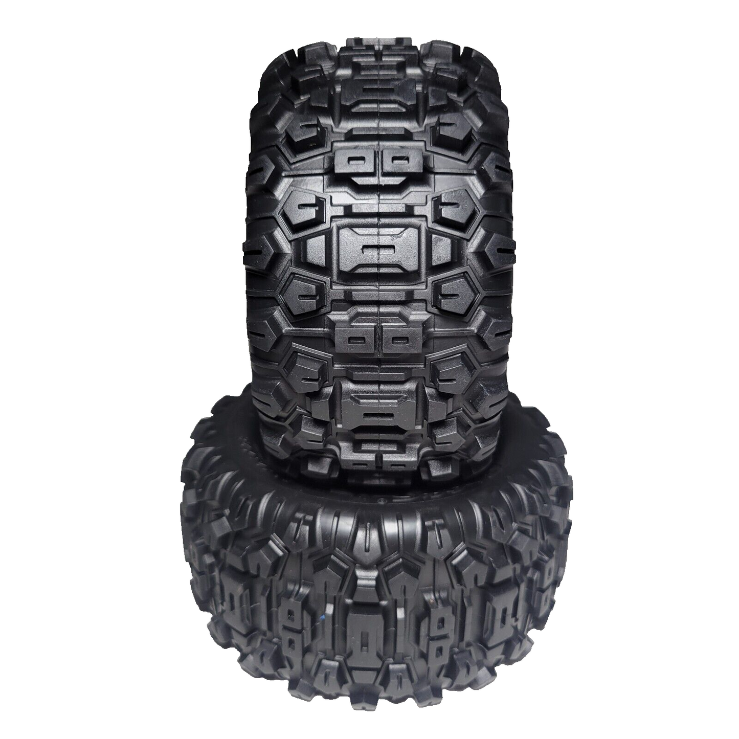Fits Traxxas Stampede 4x4 BL-2s Sledgehammer Tires Gray 12mm Wheels 2.8" VXL
