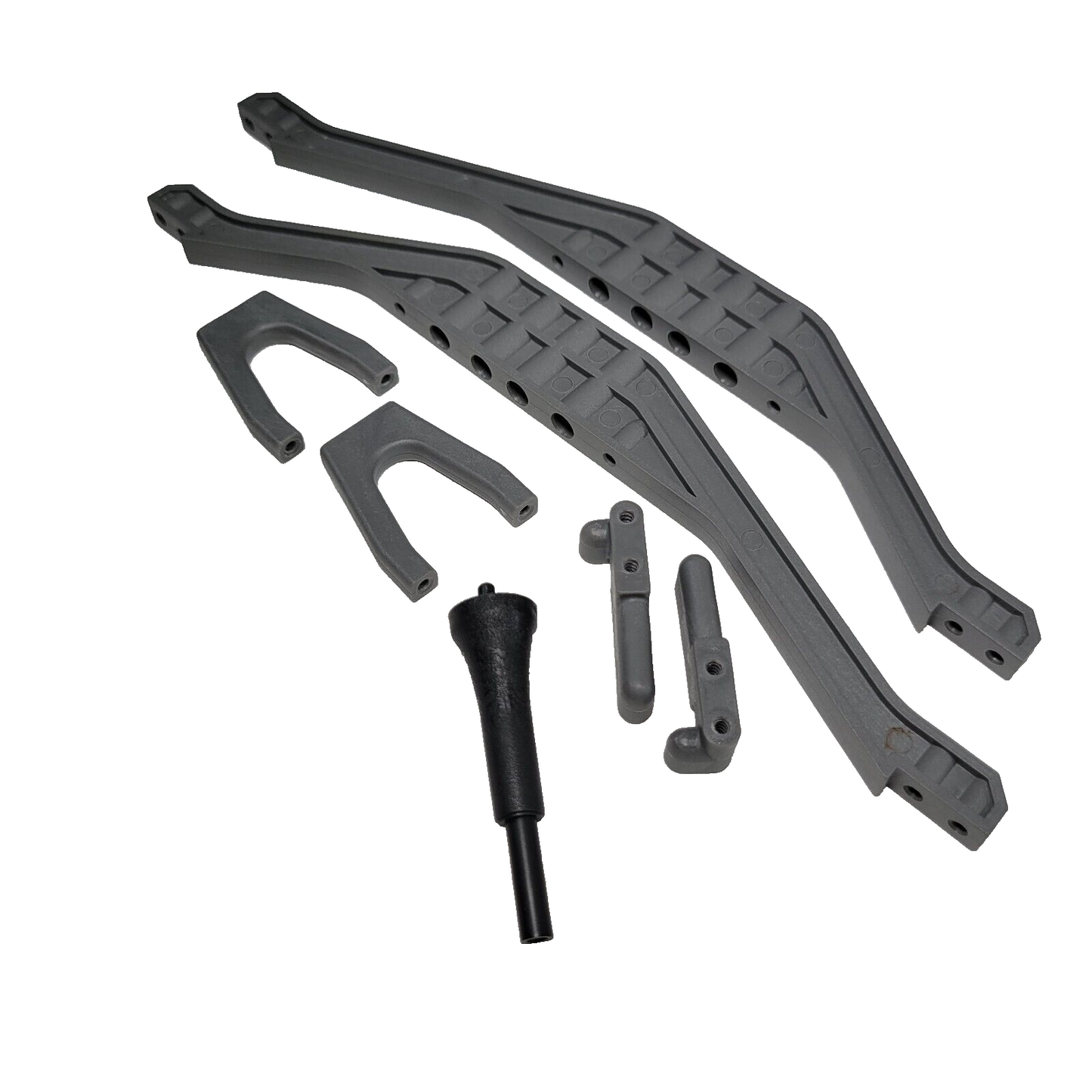 Fits Traxxas T-Maxx 2.5 Blue Aluminum Chassis Plate Braces Servo & Engine Mount