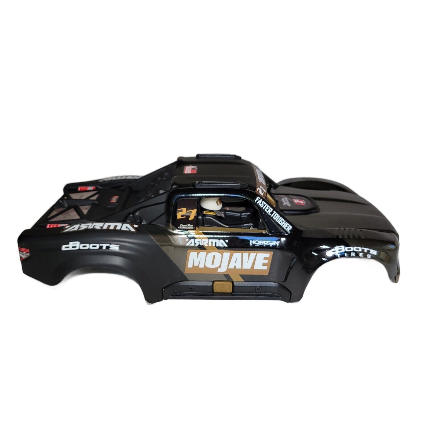 Arrma Mojave Grom 223s BLX Body Black Bronze With Internal Cage Frame / Clipless