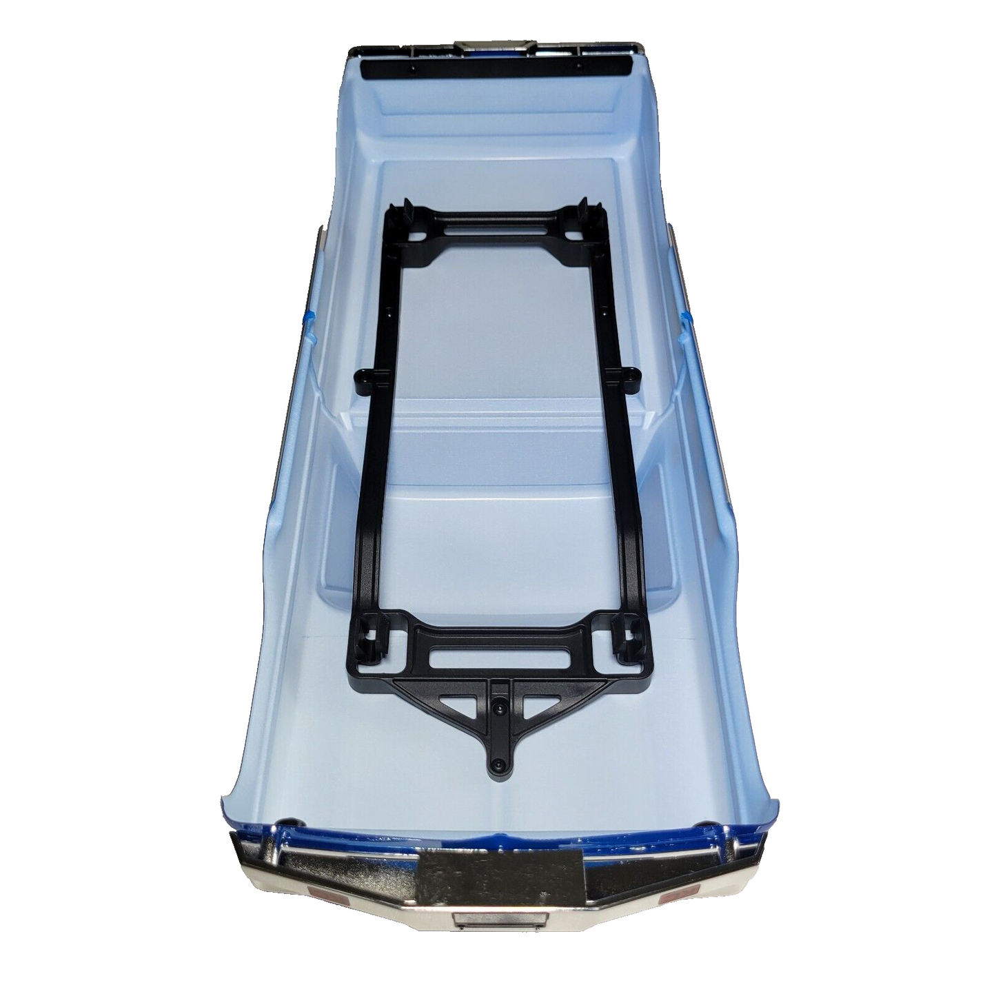 Fits Traxxas Bigfoot Blue Clipless Body Bumper Roll Bar & Mount Stampede 2wd XL5