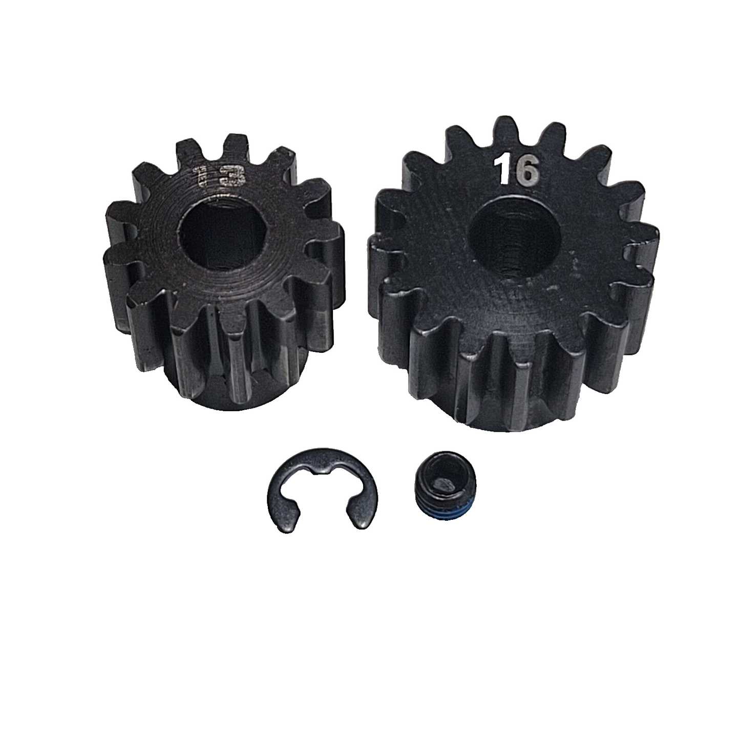 Arrma Big Rock 6s BLX Pinion Gears 13t & 16t Tooth Steel Mod 1 SAFE-D5 5mm Speed