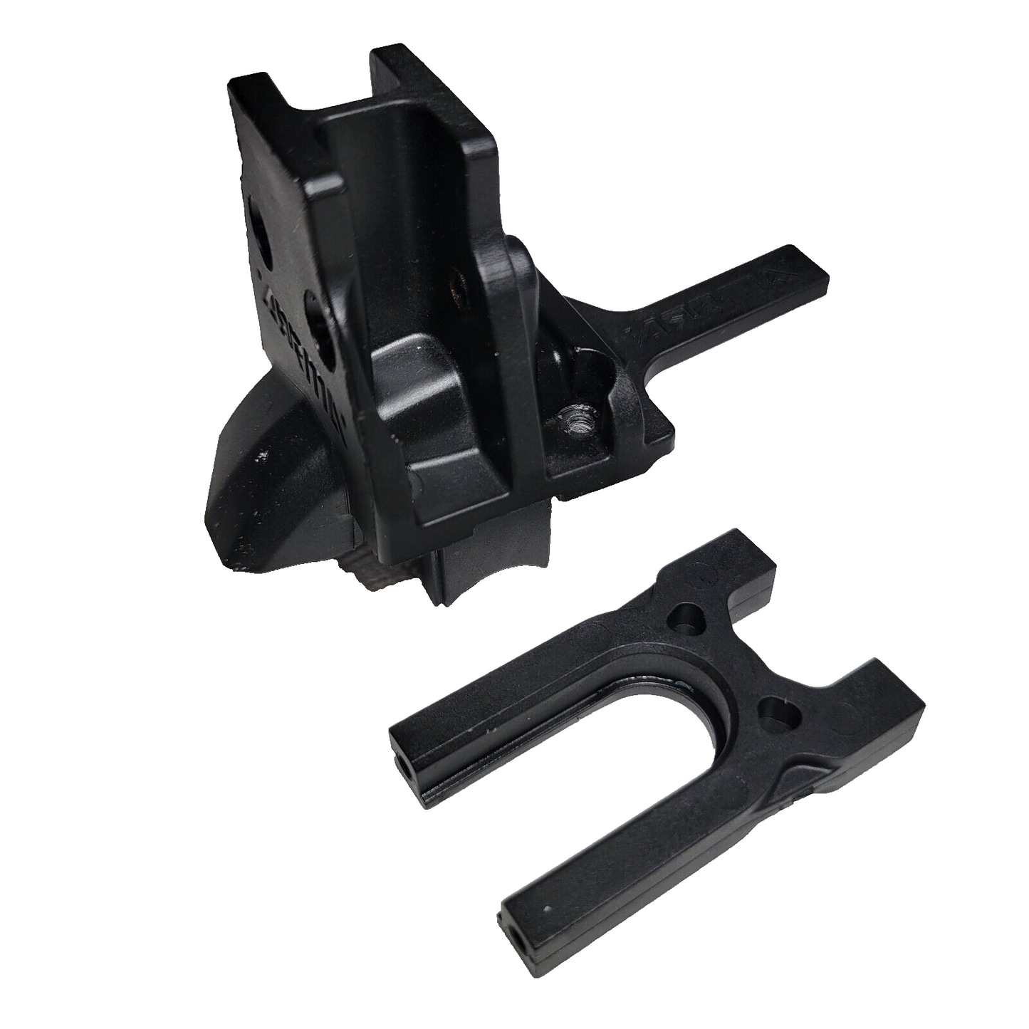 Arrma Notorious 6s V6 BLX Aluminum Red Motor Mount / Center Diff Brace