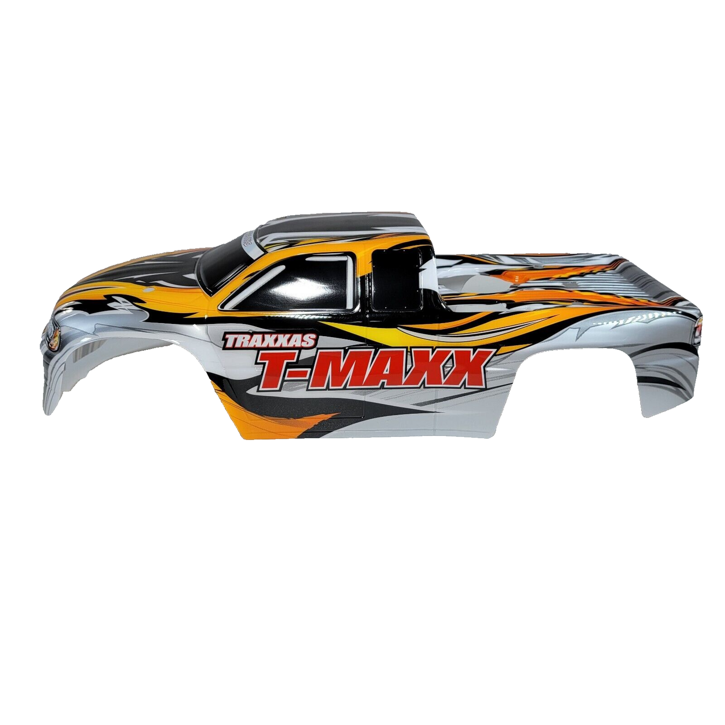 Fits Traxxas T-Maxx 2.5 White Yellow Black Factory Painted Body Decal Tmaxx 4910