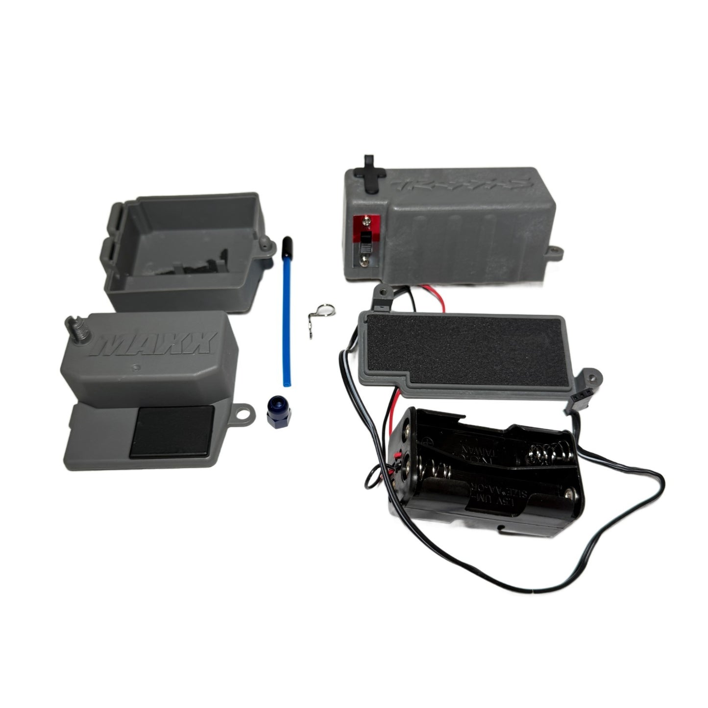 Fits Traxxas T-Maxx 3.3 Battery Receiver Box On/Off Switch Harness 2.5