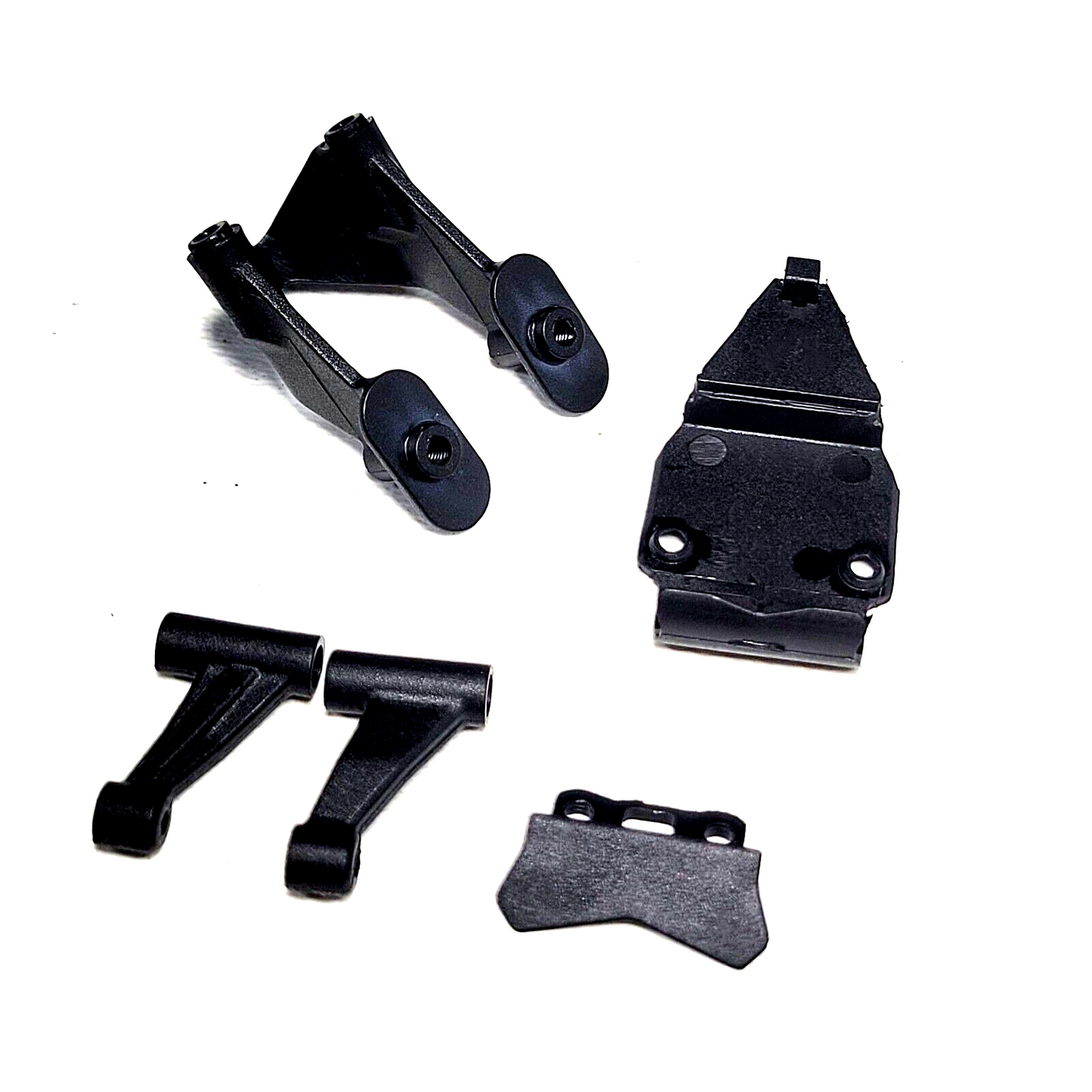 Losi Mini B Pro Shock Towers Standoffs Front & Rear Wing Mount Skid Plate Bumper
