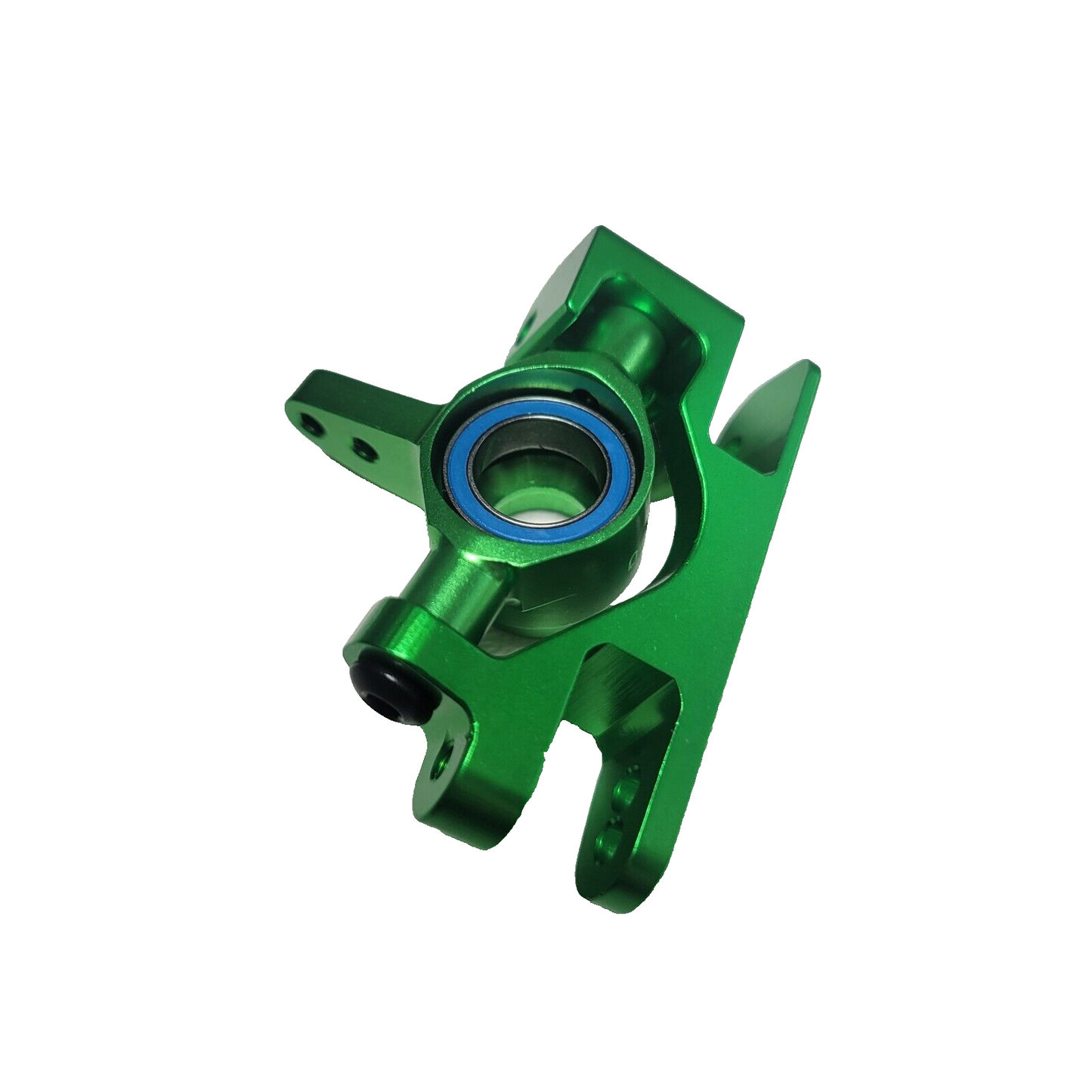 Fits Traxxas Ultimate Rustler 4x4 Green Aluminum Knuckles Hub Bearing Carriers