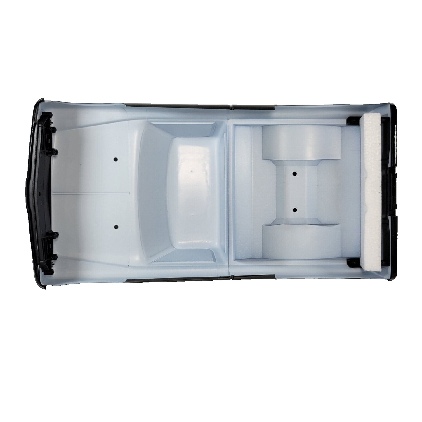 Fits Traxxas Drag Slash Black C10 Chevrolet Painted Body w/ Wing Grill Bumpers